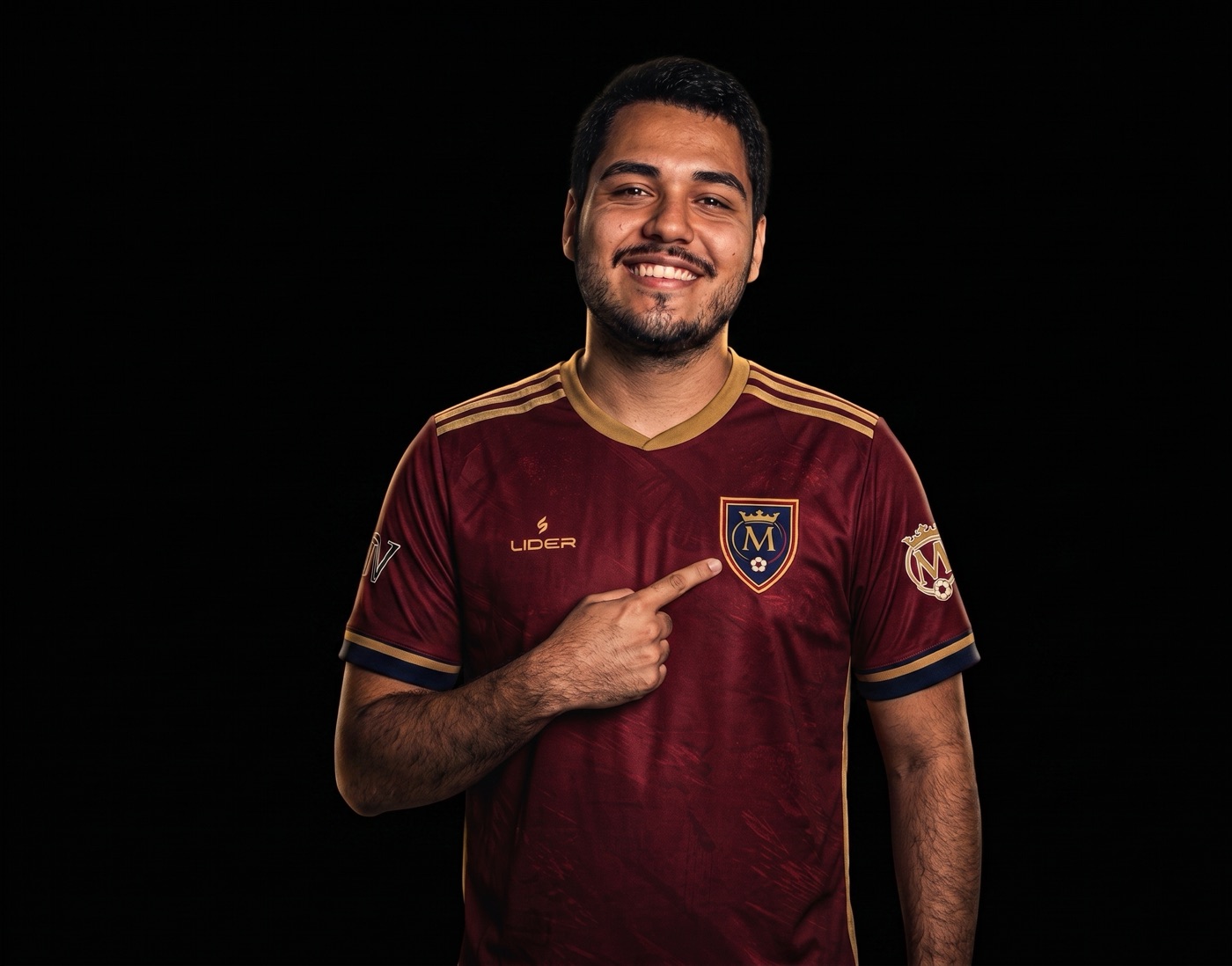 Almeida, camisa 9 do Meldina FC